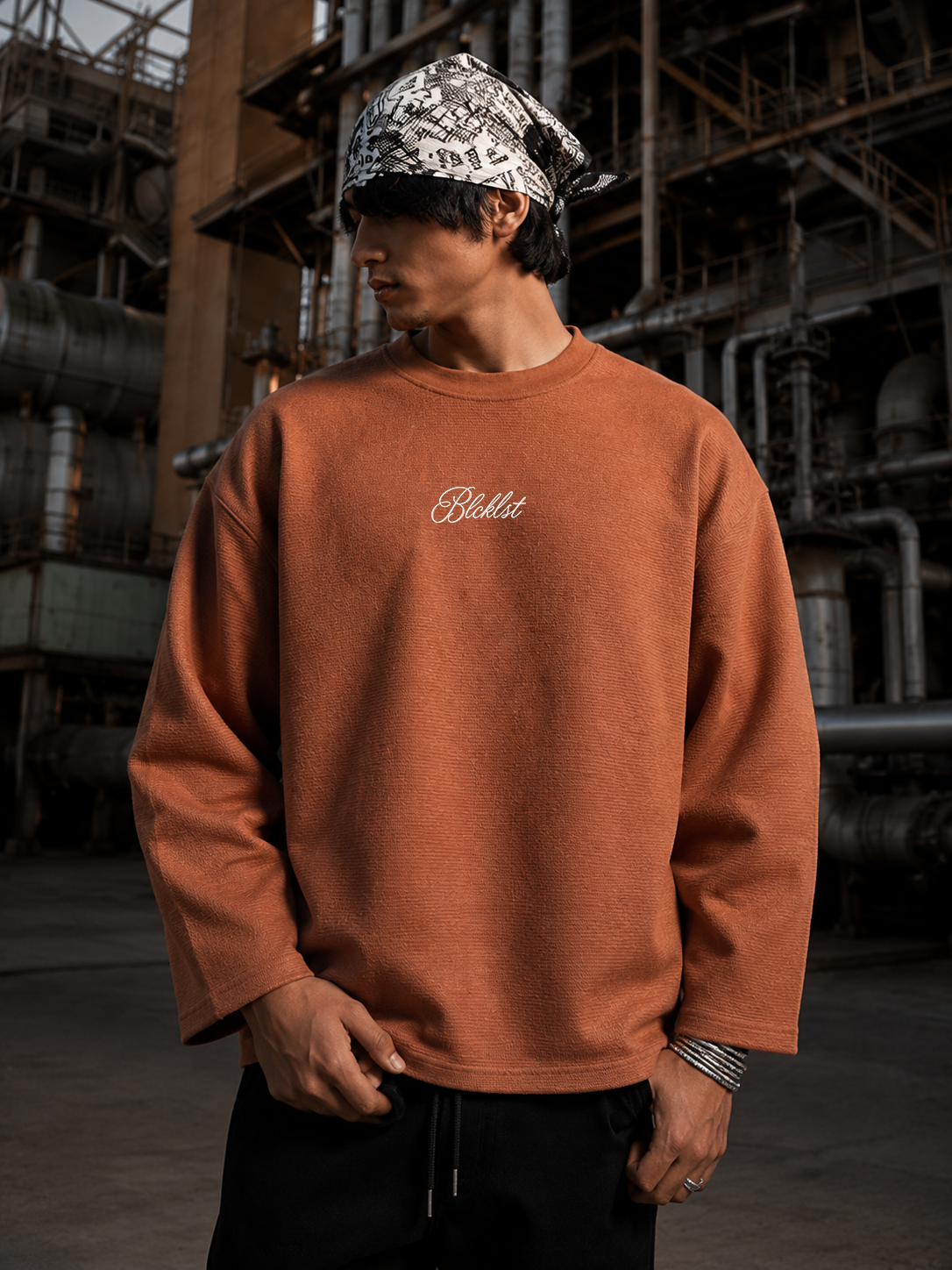 Waffle Playboy Knit Shirt