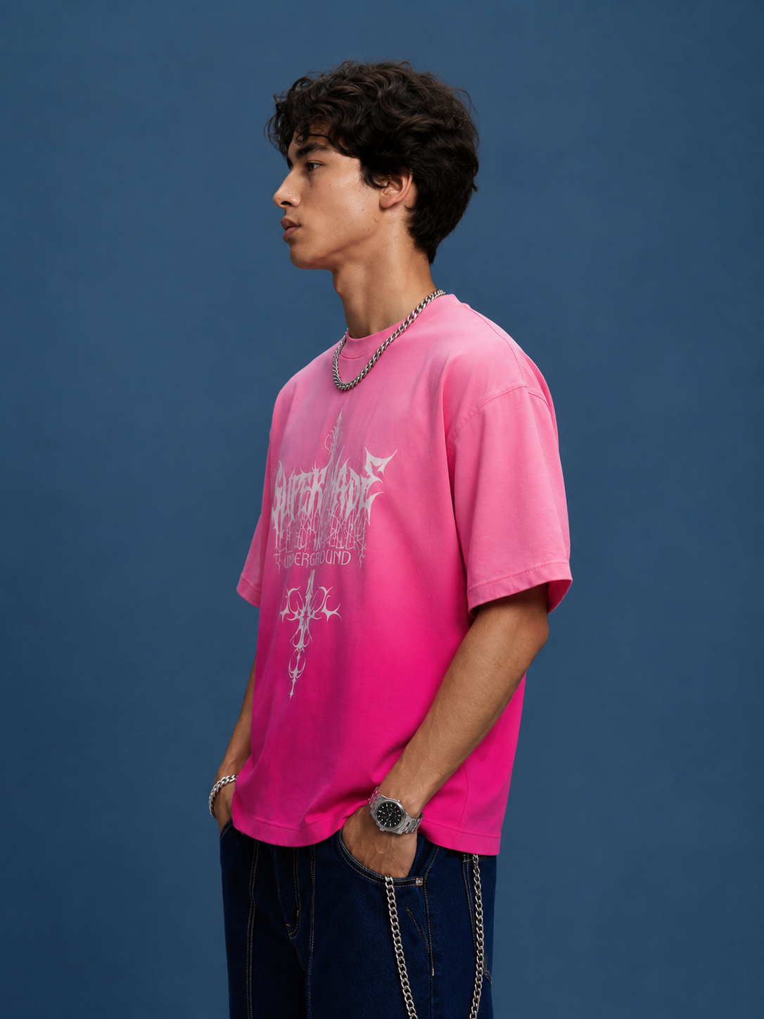 Supermade Underground Pink Tshirt