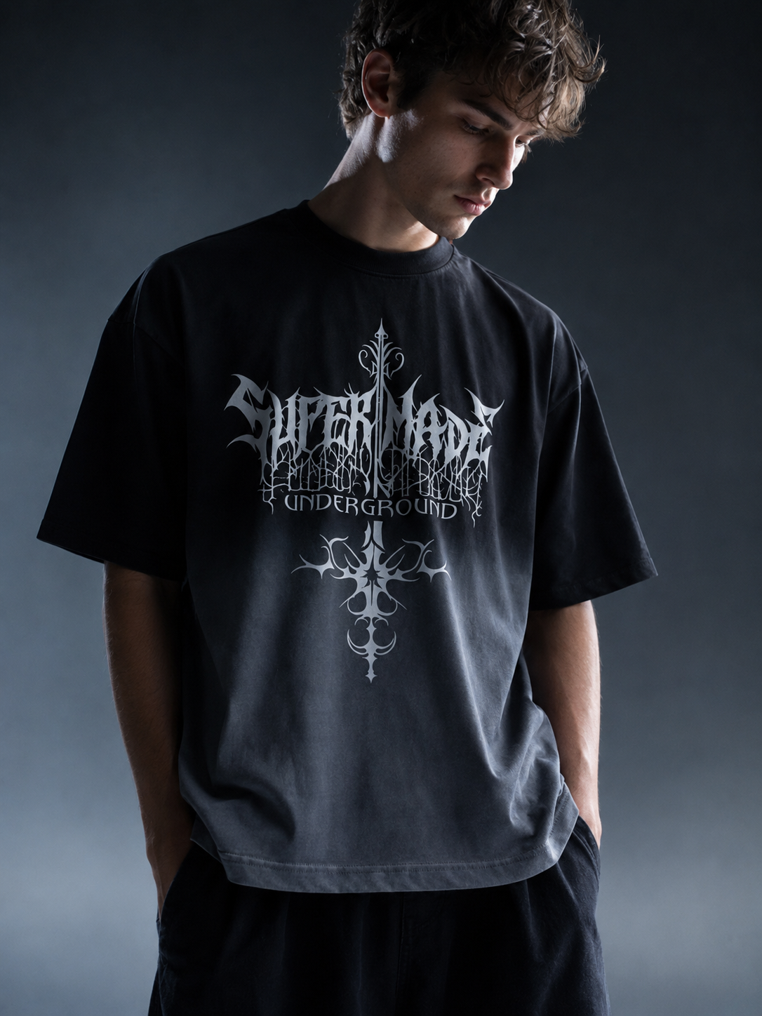 Supermade Underground Black Tshirt