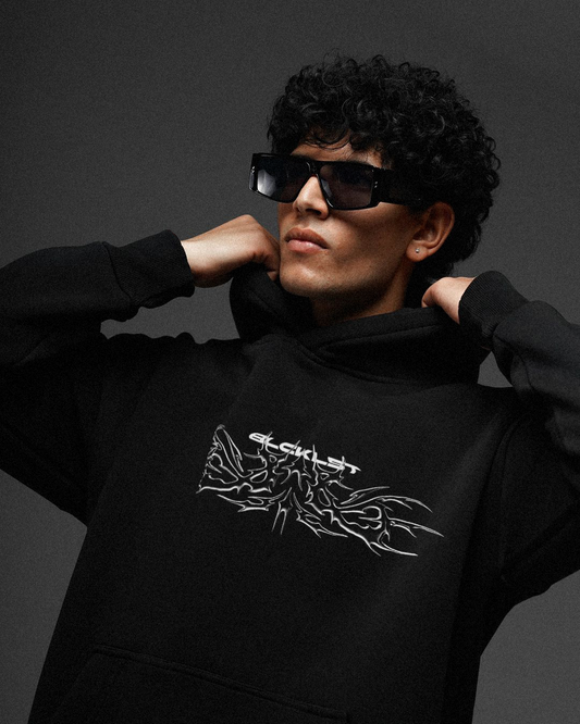 Chrome Tribal Hoodie