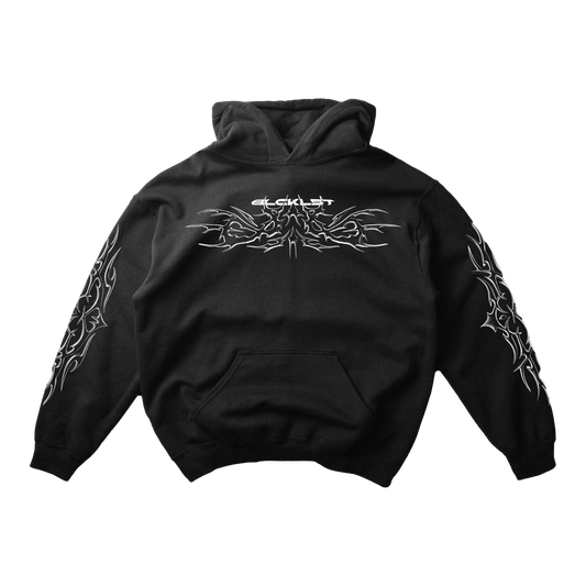 Chrome Tribal Hoodie