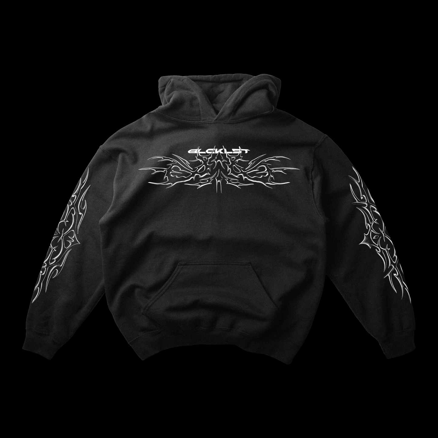 Chrome Tribal Hoodie