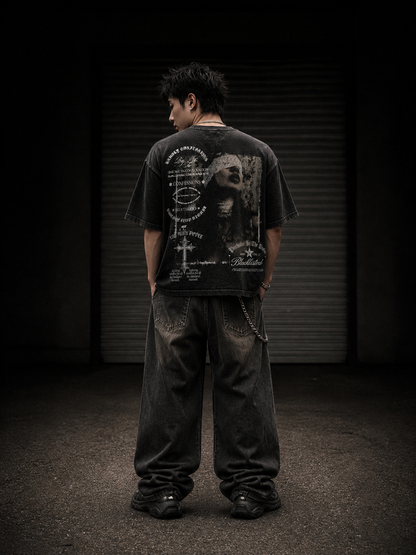 Confessions Acid Wash Tee