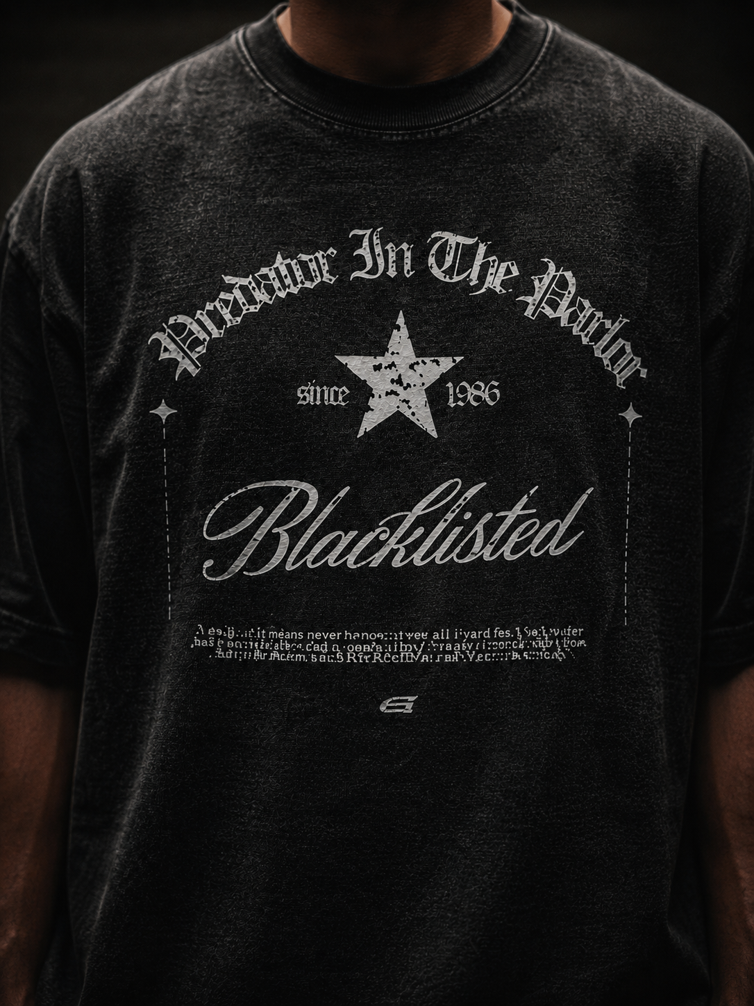 Confessions Acid Wash Tee