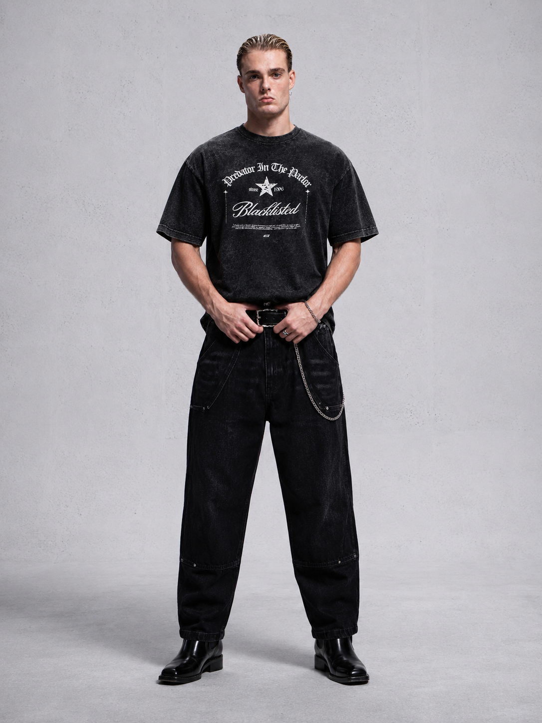Confessions Acid Wash T shirt