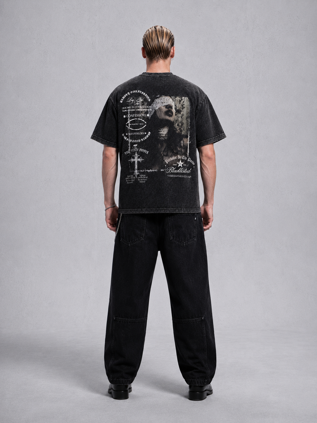 Confessions Acid Wash T shirt