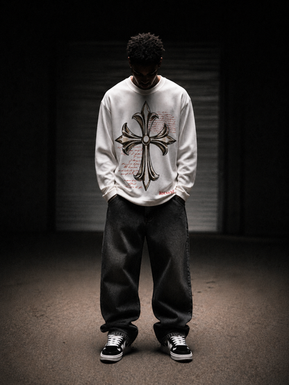 Waffle Cross Knit