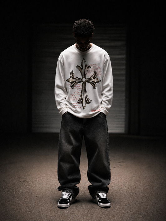 Waffle Cross Knit