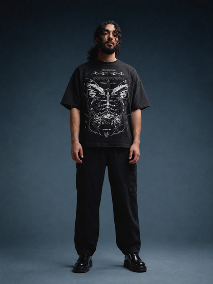 Fly Me Black Tshirt