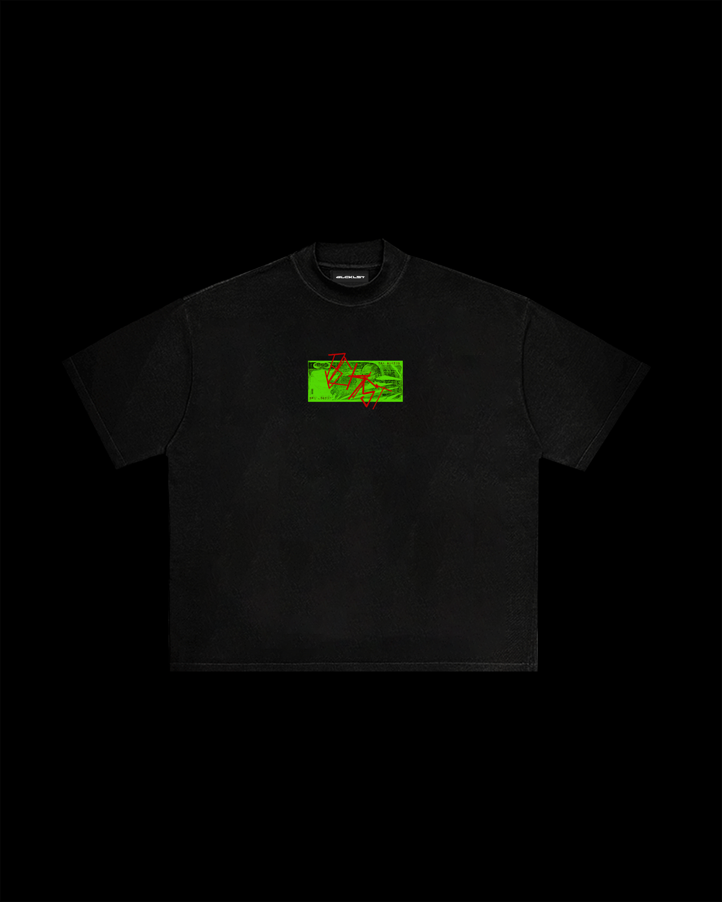 Gandhi Money Black Tshirt2