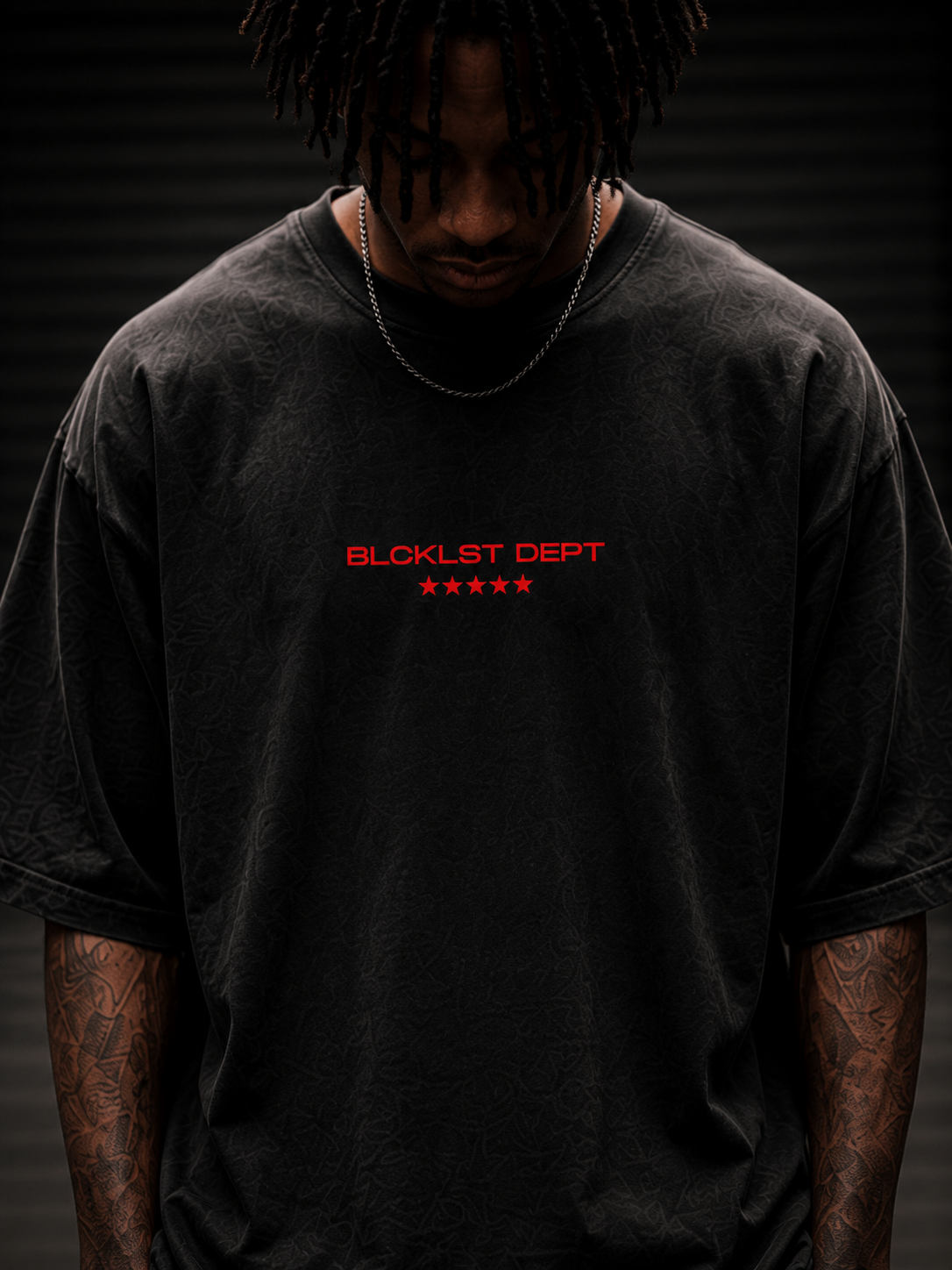High On Fashion Black Tee