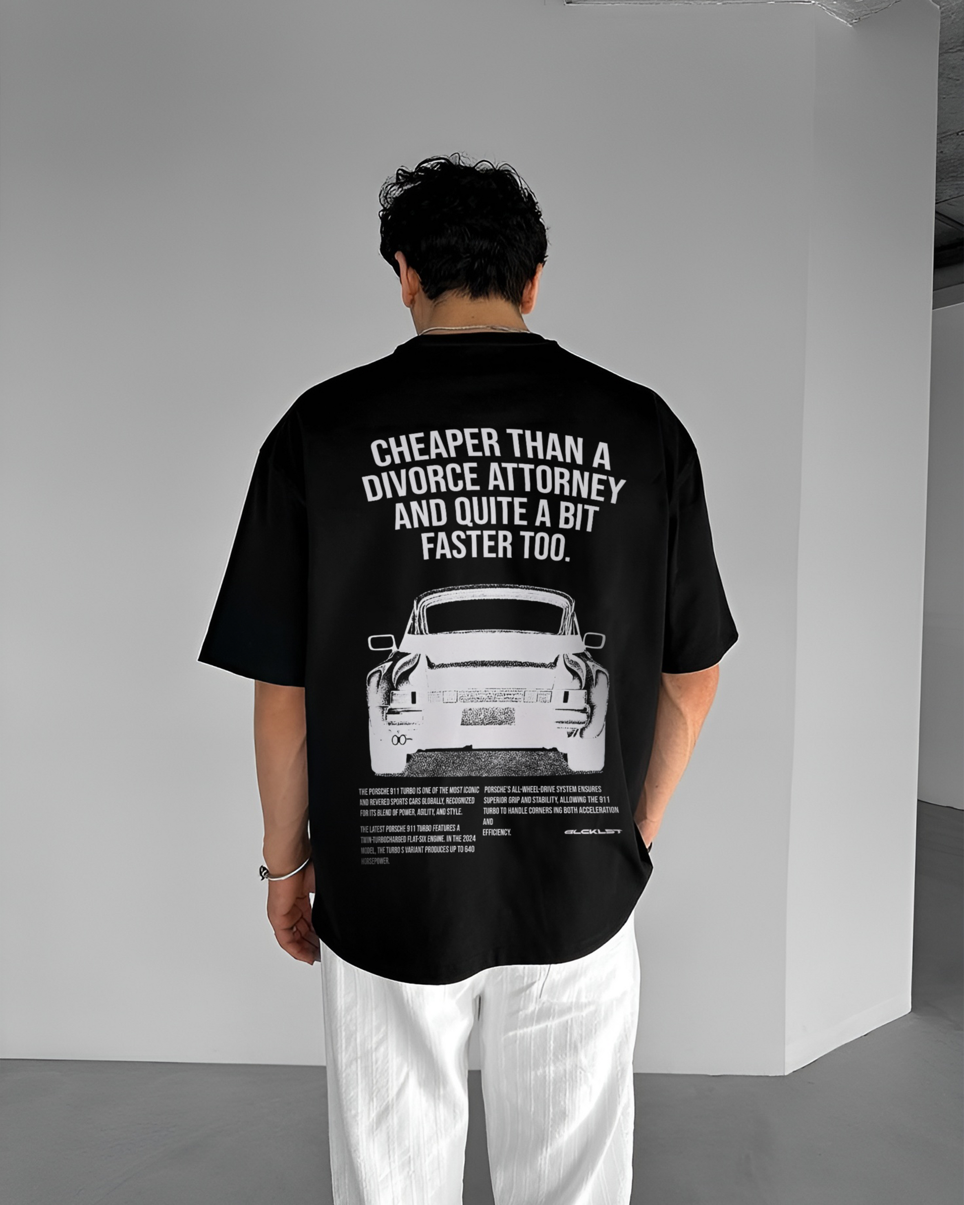 Porsche Black Tshirt