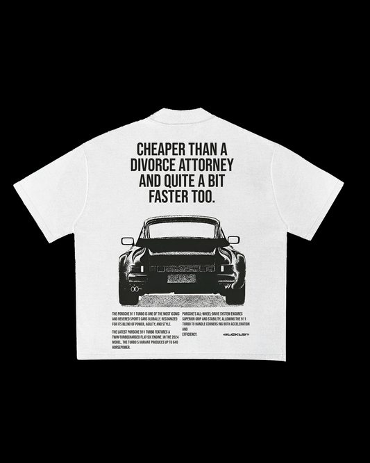 Porsche White Tshirt2