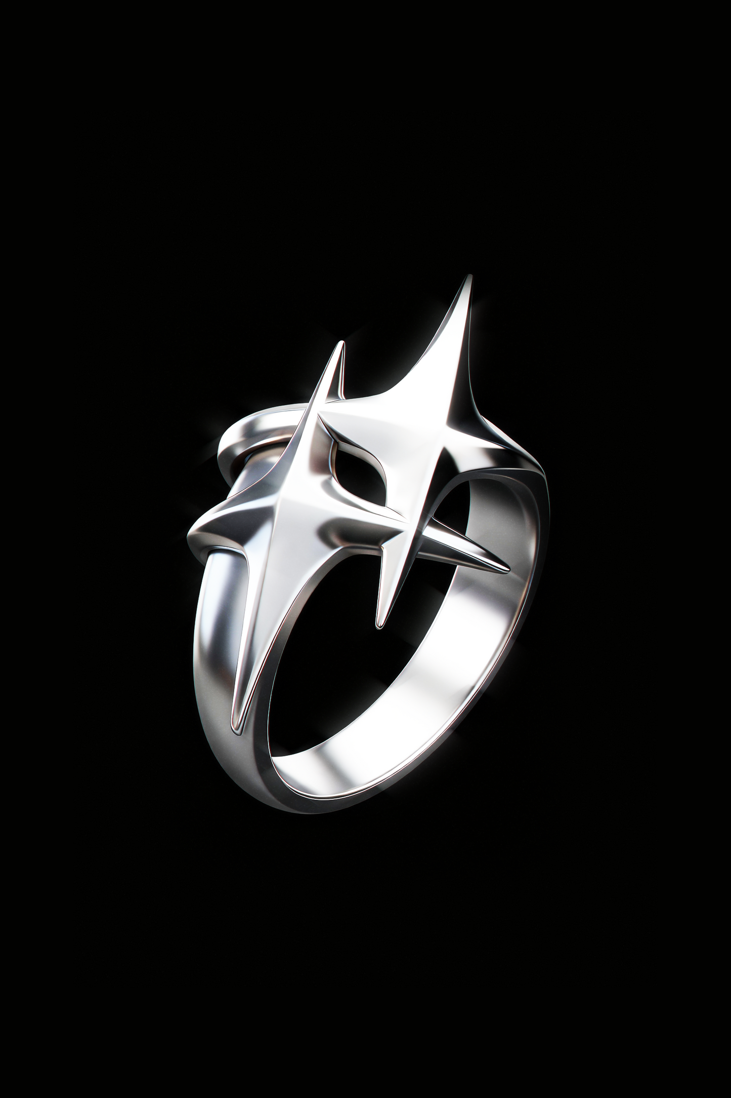 Lit Star Ring