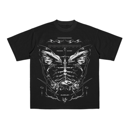 Fly Me Black Tee