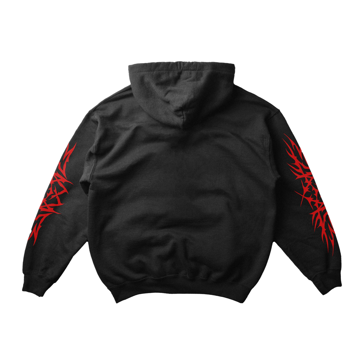 Red Tribal Hoodie