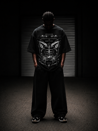 Fly Me Black Tee